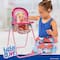 509 Crew Baby Alive Pink and Rainbow Doll Highchair Set